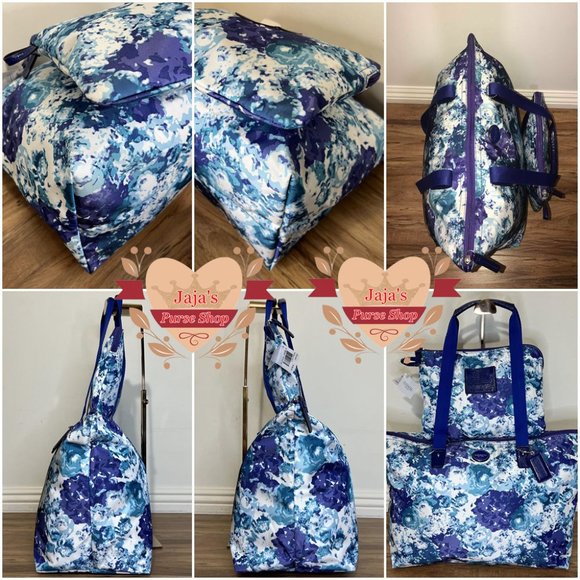 🪻Coach Floral Nylon Bag & Snap Pouch🪻 - Picture 4 of 17